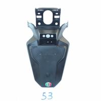Parafango post. con portatarga Honda CBF 1000