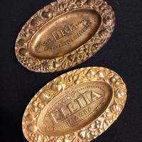 2 posaceneri Acqua Eletta/Electa fonte Riardo