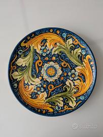 piatto ceramica Caltagirone 