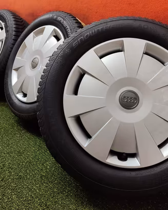 Cerchi Audi A3 Vw Golf Toura Caddy Gomme 205 55 16