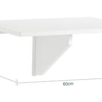 Tavolo Pieghevole a Muro Nuovo 60x40 cm - 50kg Cap