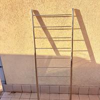 Scala in acciaio cromato