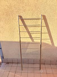 Scala in acciaio cromato