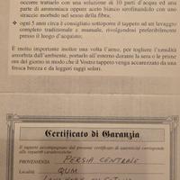 Tappeto persiano 203 cm x 133 cm con certificato d