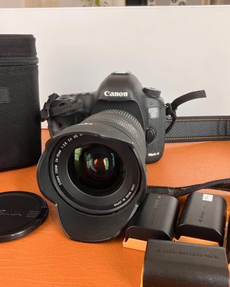 Canon 5D Mark III +ottica
