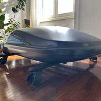 BOX BAULE TETTO 350L con BARRE modulabili