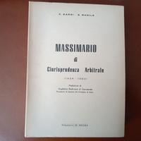 Massimario di giurisprudenza arbitrale (1929-1960)