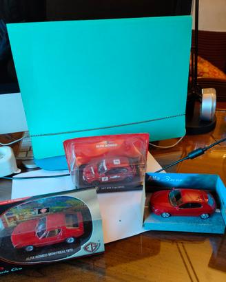 3 modellini 1/43 Alfa Romeo