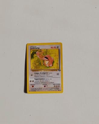 CARTA POKEMON JUNGLE - LICKITUNG