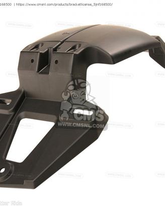 Supporto targa per Yamaha Bulldog
