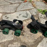 pattini a rotelle regolabili