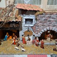 Presepe fatto a mano