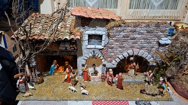 Presepe fatto a mano