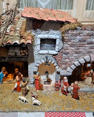 Presepe fatto a mano