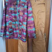 tuta donna snowboard 