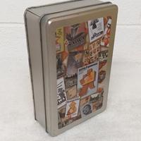 Oro Saiwa scatola di metallo