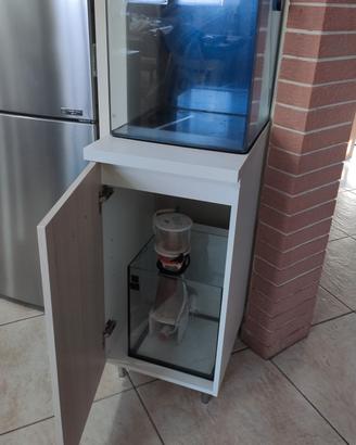 Acquario vasca con sump