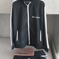 Tuta palm Angels taglia M nera e a strisce bianche