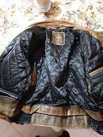 Chevignon giubbotto uomo pelle vintage tg xl