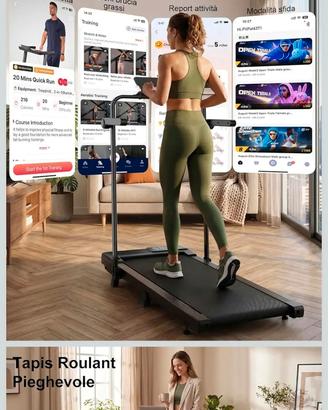 Tapis roulant, tapis roulant con LCD Scarn, 