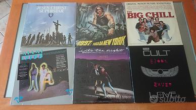COLONNE Sonore CULT 6 albums LP vinile