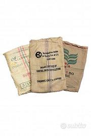 Sacchi di juta - caffè crudo