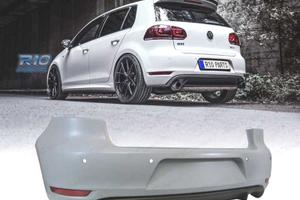 PARAURTI POSTERIORE VOLKSWAGEN VW GOLF 6 08- LOOK 