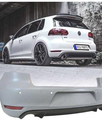PARAURTI POSTERIORE VOLKSWAGEN VW GOLF 6 08- LOOK 