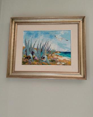 Quadro dipinto a mano