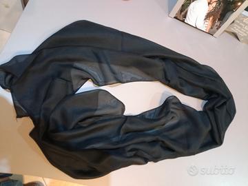 telo nero foulard donna