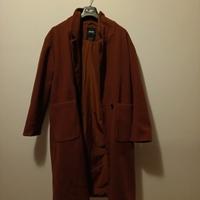cappotto marrone pull&bear taglia M