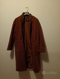 cappotto marrone pull&bear taglia M
