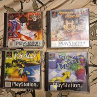 Lotto 4 giochi originali PS1