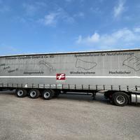 Semirimorchio Centinato Mega Kogel anno 2011