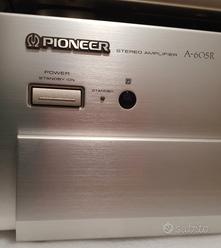 Pioneer A-605R 60w per canale + Telecomando  			