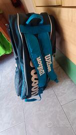 tennis borsone 6 scomparti 