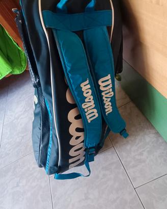 tennis borsone 6 scomparti 