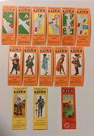 Lotto segnalibri Fila vintage anni 60