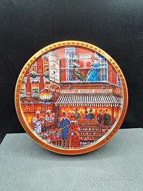 Scatola in latta biscotti danesi diametro 19 cm