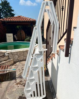 Giardino piscina