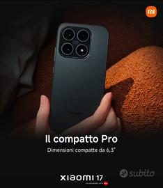 Smartphone Xiaomi 17 5G 12/512GB Black NUOVISSIMO!