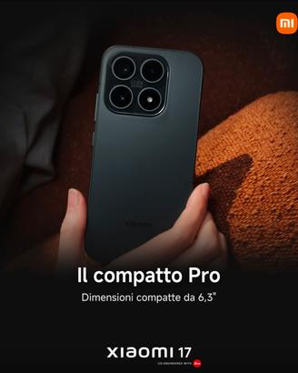 Smartphone Xiaomi 17 5G 12/512GB Black NUOVISSIMO!