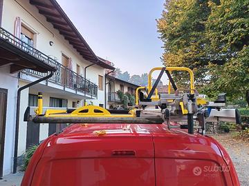 Porta scala a ribalta+portapacchi