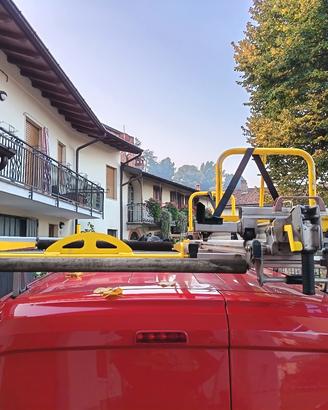 Porta scala a ribalta+portapacchi