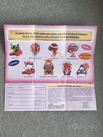 Cartina I Piramidosi Bauli 2001 NO Personaggi