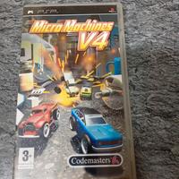 Gioco per PSP Micro Machines V4. -