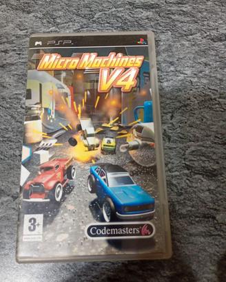 Gioco per PSP Micro Machines V4. -