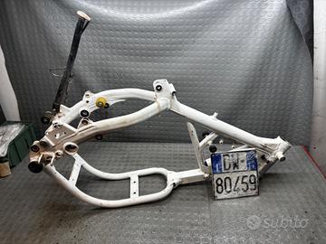 TELAIO TARGATO HUSQVARNA SMR 125 4T 2011 (ANCHE PA