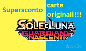 Pokemon GCC: sconto carte "Guardiani Nascenti"