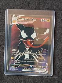 Pokémon Pikachu Cosplay Holo Card: Venom Pikachu